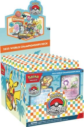 2025 World Championship Deck Display — Pokémon TCG card