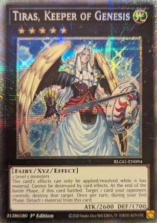 Tiras, Keeper of Genesis (Starlight Rare) — Battles of Legend: Glorious Gallery