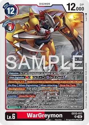 WarGreymon — Digital World Shambala