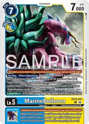 MarineBullmon — Digital World Shambala
