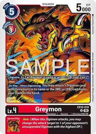 Greymon — Digital World Shambala