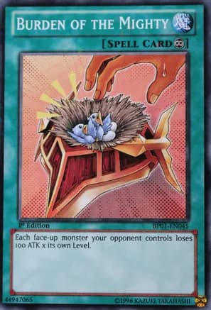 Burden of the Mighty (Starfoil) — Battle Pack: Epic Dawn