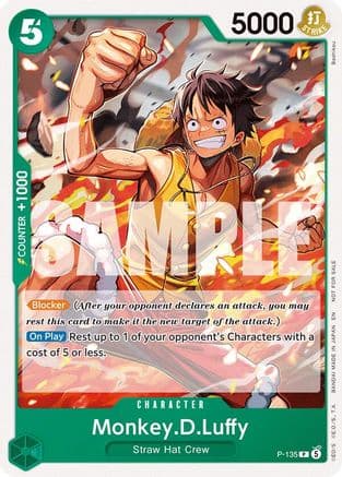 Monkey.D.Luffy (OP16 Release Event) — One Piece Promotion Cards