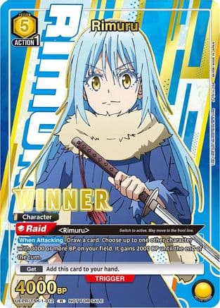 Rimuru (012) (Winner) — Union Arena Promotion Cards