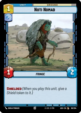 Noti Nomad — Ashes of the Empire Star Wars: Unlimited card by Borja Pindado