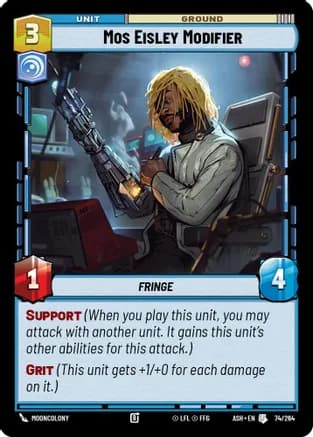 Mos Eisley Modifier — Ashes of the Empire