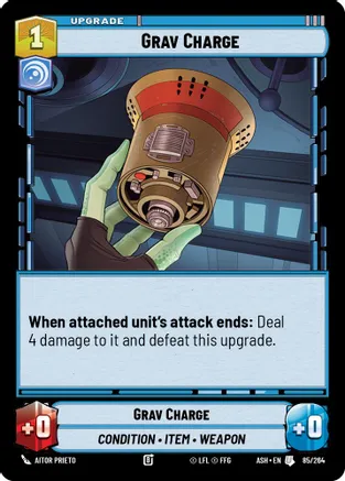 Grav Charge — Ashes of the Empire Star Wars: Unlimited card by Aitor Prieto