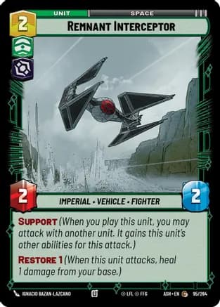 Remnant Interceptor — Ashes of the Empire