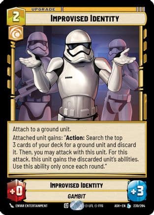 Improvised Identity — Ashes of the Empire