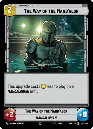 The Way of the Mand'alor — Ashes of the Empire Star Wars: Unlimited card by Johnny Morrow