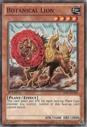 Botanical Lion (Starfoil) — Battle Pack: Epic Dawn