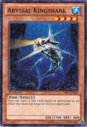 Abyssal Kingshark (Starfoil) — Battle Pack: Epic Dawn Yu-Gi-Oh! card by KAZUKI TAKAHASHI
