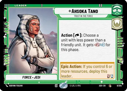 Ahsoka Tano - Trust in the Force — Ashes of the Empire