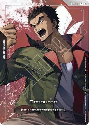 Resource (RP-036) (Premium Accessory Set - Mobile Suit Gundam: Iron-Blooded Orphans) — Promotional Resource Tokens