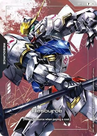 Resource (RP-038) (Premium Accessory Set - Mobile Suit Gundam: Iron-Blooded Orphans) — Promotional Resource Tokens