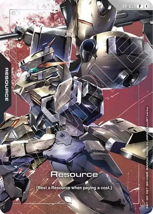 Resource (RP-039) (Premium Accessory Set - Mobile Suit Gundam: Iron-Blooded Orphans) — Promotional Resource Tokens