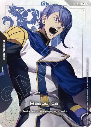 Resource (RP-040) (Premium Accessory Set - Mobile Suit Gundam: Iron-Blooded Orphans) — Promotional Resource Tokens