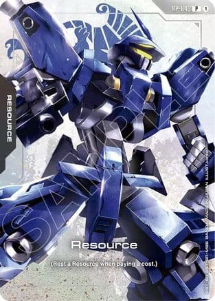Resource (RP-043) (Premium Accessory Set - Mobile Suit Gundam: Iron-Blooded Orphans) — Promotional Resource Tokens