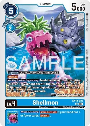 Shellmon — Digital World Shambala