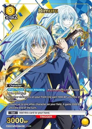 Rimuru (013) (SR*) — UE20BT: That Time I Got Reincarnated as a Slime