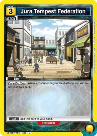 Jura Tempest Federation — UE20BT: That Time I Got Reincarnated as a Slime