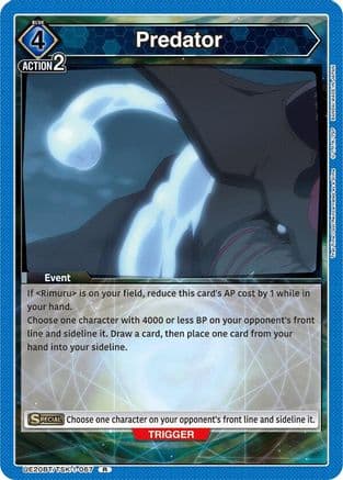 Predator — UE20BT: That Time I Got Reincarnated as a Slime