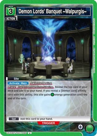 Demon Lords' Banquet ~Walpurgis~ — UE20BT: That Time I Got Reincarnated as a Slime