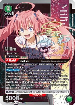 Milim (066) (SR**) — UE20BT: That Time I Got Reincarnated as a Slime