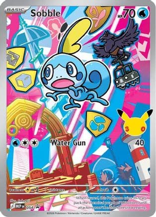 Sobble - 054 — ME: Mega Evolution Promo Pokémon TCG card by Megumi Mizutani