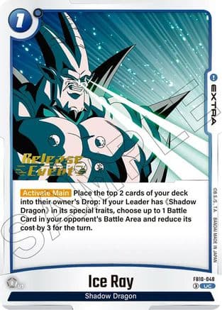 Ice Ray — Cross Force Release Event Cards