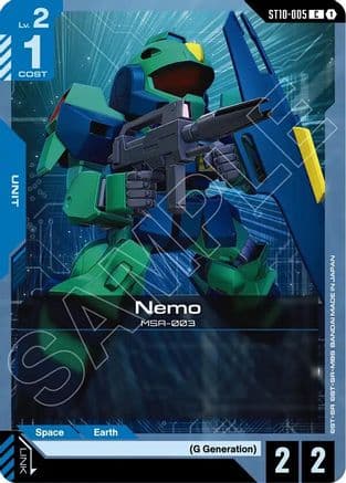 Nemo — Starter Deck 10: Generation Pulse