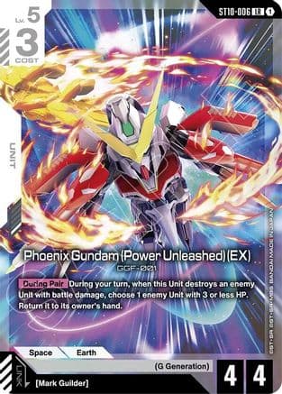 Phoenix Gundam (Power Unleashed) (EX) — Starter Deck 10: Generation Pulse