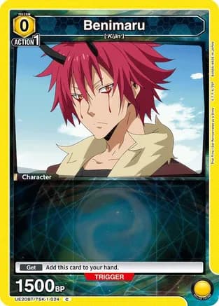 Benimaru (024) (Box Topper Foil) — UE20BT: That Time I Got Reincarnated as a Slime