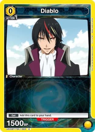 Diablo (003) (Box Topper Foil) — UE20BT: That Time I Got Reincarnated as a Slime