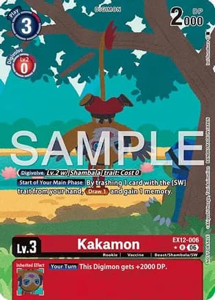 Kakamon (Box Topper) — Digital World Shambala