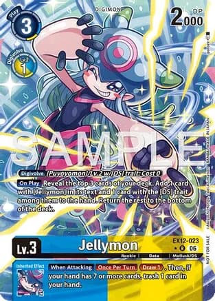 Jellymon (Box Topper) — Digital World Shambala