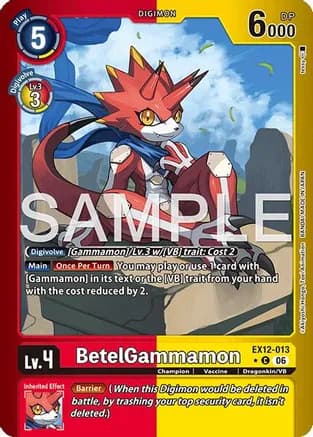BetelGammamon (Limited Foil) — Digital World Shambala
