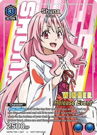 Shuna (Release Event Winner) — UE20BT: That Time I Got Reincarnated as a Slime Release Event Cards