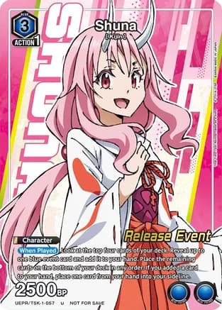 Shuna (Release Event Participant) — UE20BT: That Time I Got Reincarnated as a Slime Release Event Cards