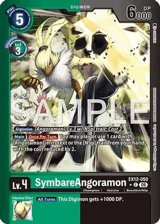 SymbareAngoramon (Limited Foil) — Digital World Shambala
