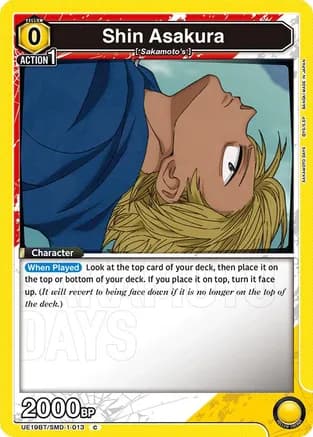 Shin Asakura (Box Topper Foil) — UE19BT: SAKAMOTO DAYS