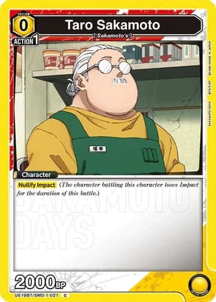 Taro Sakamoto (Box Topper Foil) — UE19BT: SAKAMOTO DAYS