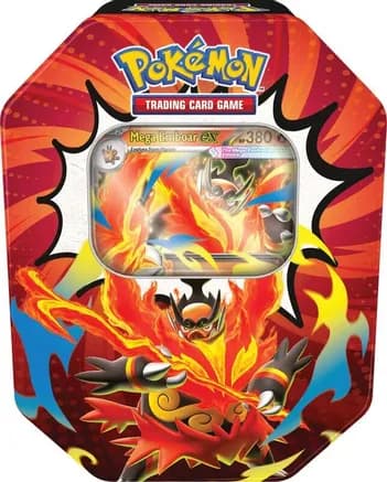 Ascended Heroes Tin [Mega Emboar ex] — ME: Ascended Heroes