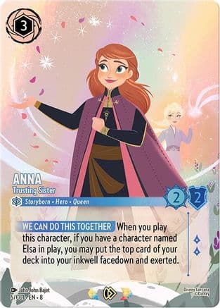 Anna - Trusting Sister — Disney Lorcana Promo Cards
