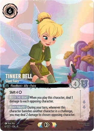 Tinker Bell - Giant Fairy (6/CC1) — Disney Lorcana Promo Cards