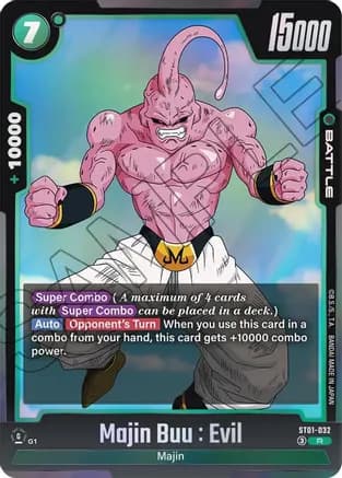 Majin Buu : Evil - ST01-032 — Story Booster 01