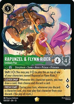 Rapunzel & Flynn Rider - Unlikely Pair — Attack of the Vine!