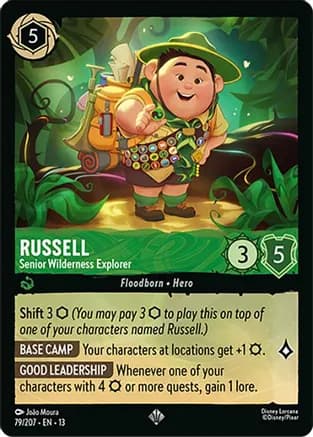 Russell - Senior Wilderness Explorer — Attack of the Vine!
