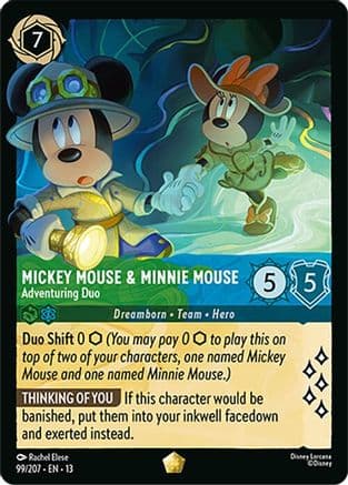 Mickey Mouse & Minnie Mouse - Adventuring Duo — Attack of the Vine!