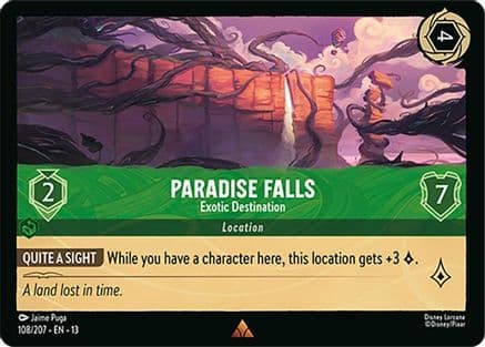 Paradise Falls - Exotic Destination — Attack of the Vine!